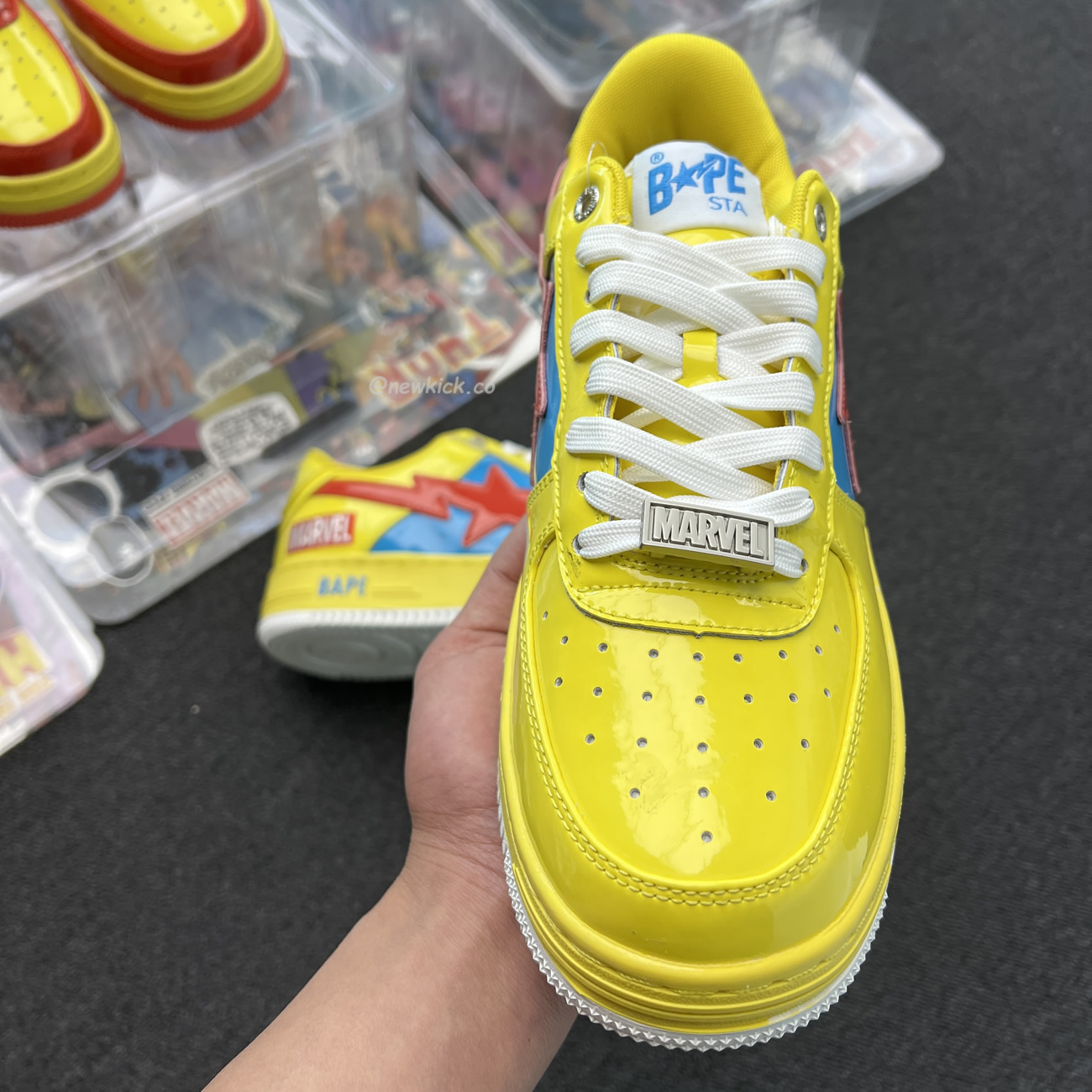 A Bathing Ape Bape Sta Marvel Comics Rocket Raccoon Thor Hulk Captain America Black Widow Iron Man  2022 (10) - www.newkick.vip